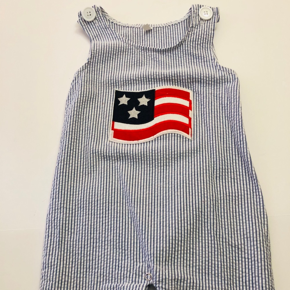 American flag onesie